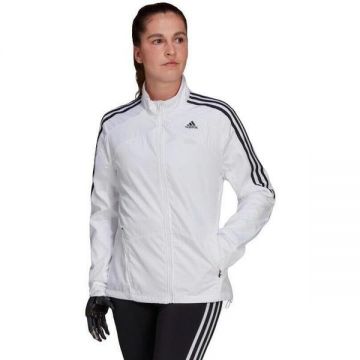 Jacheta femei adidas Marathon 3 Stripes GK6061, M, Alb