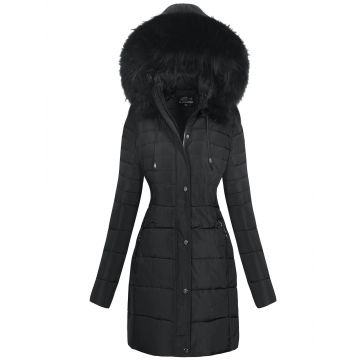 JACKETA DE IARNA MARIMI PLUS GISLIND neagra