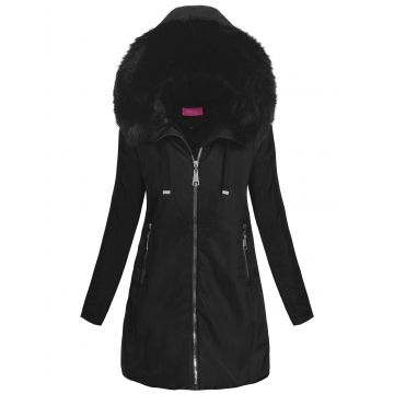 JACKETA LUNGA DE IARNA DIETLIND neagra