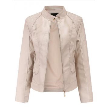 JACKETA IMITATIE DE PIELE KITA piersica