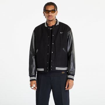 Bomber Nike Authentics Men's Varsity Jacket Black/ White