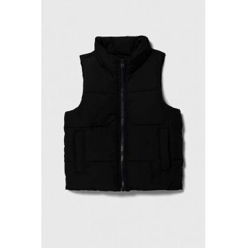 Abercrombie & Fitch vesta copii culoarea negru Abercrombie & Fitch vesta copii culoarea negru
