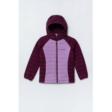 Columbia geaca copii culoarea violet