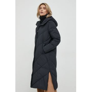 Pepe Jeans geaca femei, culoarea negru, de iarna