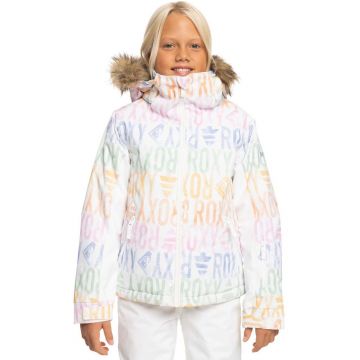 Roxy geaca de schi pentru copii JET SKI GIRL JK SNJT culoarea alb