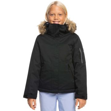 Roxy geaca de schi pentru copii MEADE GIRL JK SNJT culoarea negru