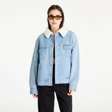 adidas Denim Jacket Clear Blue