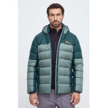 Jack Wolfskin geaca sport din puf Nebelhorn culoarea verde