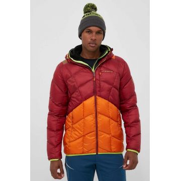 LA Sportiva geaca sport din puf Pinnacle culoarea bordo