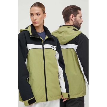 Quiksilver geaca Live Wire culoarea verde