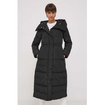 Geox geaca de puf PHEBY femei, culoarea negru, de iarna