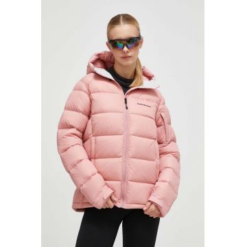 Peak Performance geaca sport din puf Frost culoarea roz