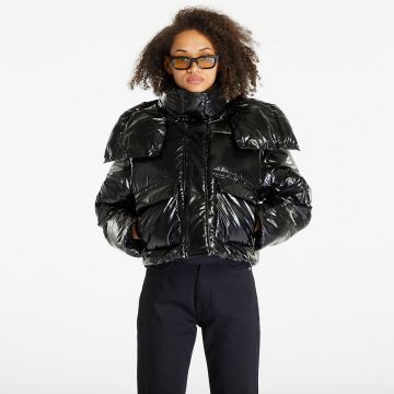 Jacheta Calvin Klein Jeans High Shine Puffer Jacket Black