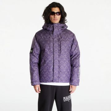 Puma x PLEASURES Puffer Jacket Purple Charcoal