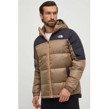 The North Face geaca sport din puf Diablo culoarea maro