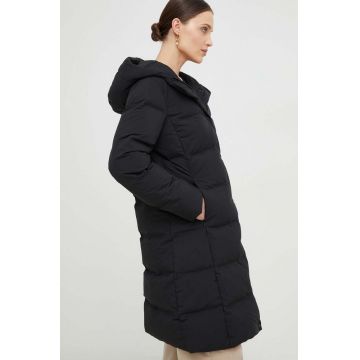 Answear Lab geaca de puf femei, culoarea negru, de iarna