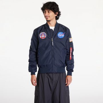 Bomber Alpha Industries MA-1 TT NASA Reversible II Blue