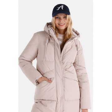 Geaca lunga cu buzunare laterale Geaca lunga cu buzunare laterale