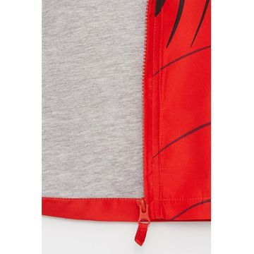 Jacheta cu fermoar si model Spiderman