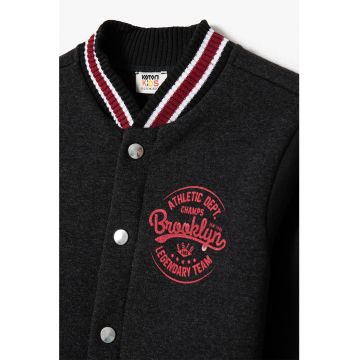 Jacheta varsity cu capse