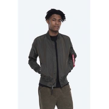 Alpha Industries geacă bomber MA-1 TT bărbați, culoarea verde, de tranziție 191103.04-green