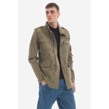 Alpha Industries geacă Huntington 176116 11 barbati, culoarea verde, de tranzitie 176116.11-green