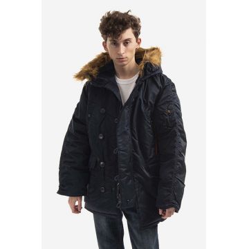 Alpha Industries geacă N3B bărbați, culoarea bleumarin, de iarnă 100106.07-navy