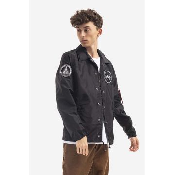 Alpha Industries geacă x Nasa bărbați, culoarea negru, de tranziție 126137.03-black