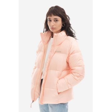 Columbia geacă P￬t Jacket femei, culoarea roz, de iarna, oversize 1864781890-pink