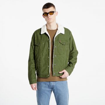 Levi's® Type III Sherpa Trucker Jacket Green