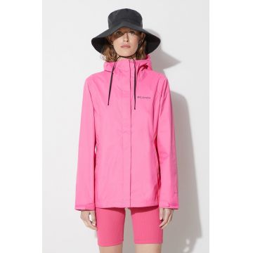 Columbia geaca Arcadia II femei, culoarea roz, de tranzitie