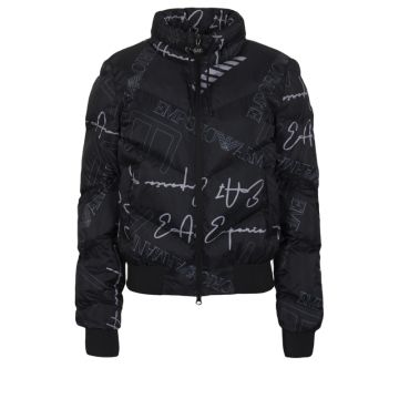 Geaca EA7 W BOMBER JACKET EXTRA PADDED MONOGRAM