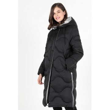 Geaca parka cu gluga si vatelina