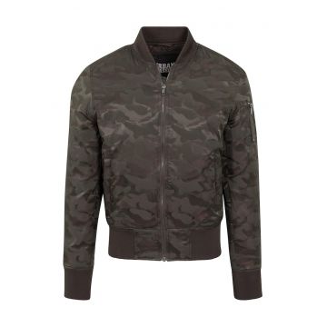 Jacheta bomber cu model camuflaj