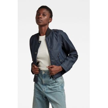 Jacheta bomber lejera din denim