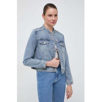 Armani Exchange geacă din denim femei, de tranziție