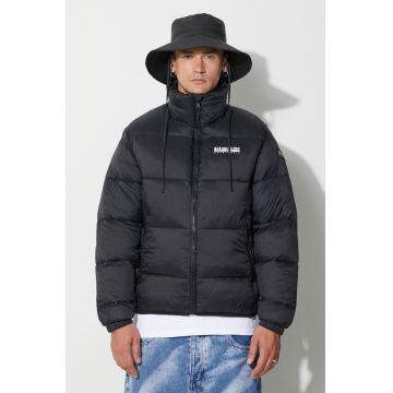 Napapijri geaca A-SUOMI 3 barbati, culoarea negru, de iarna, NP0A4GJF0411