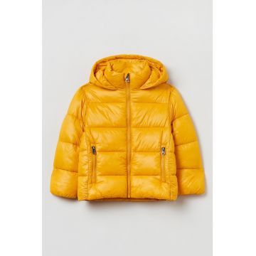 Geaca uni cu gluga - Portocaliu