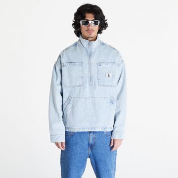 Calvin Klein Jeans Denim Pop Over Jacket Denim Light