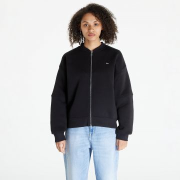 Bomber Tommy Jeans Zip Thru Bomber Black