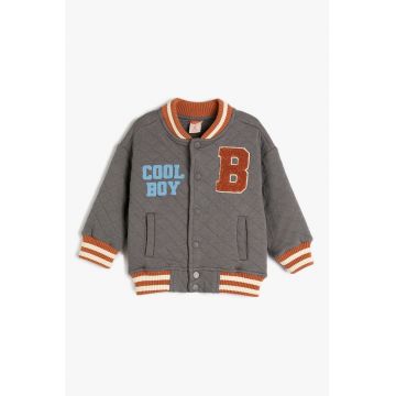 Jacheta bomber cu model matlasat