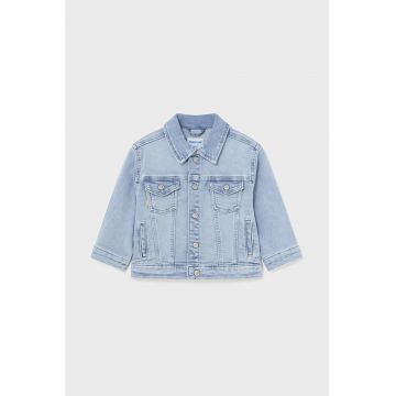 Jacheta de denim cu capse
