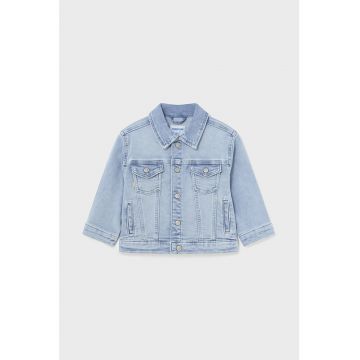 Jacheta de denim cu capse