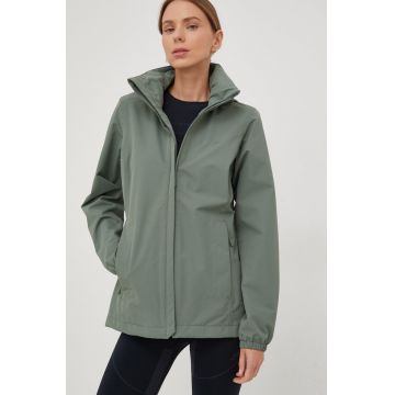 Jack Wolfskin jacheta de exterior Stormy Point , culoarea verde