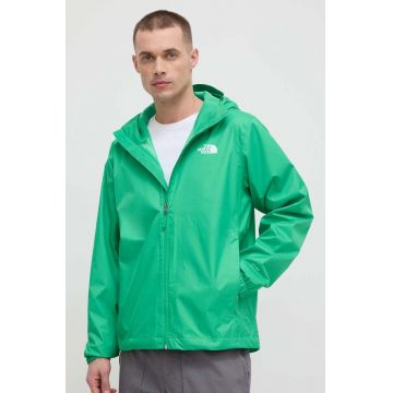 The North Face jacheta de exterior Quest culoarea verde