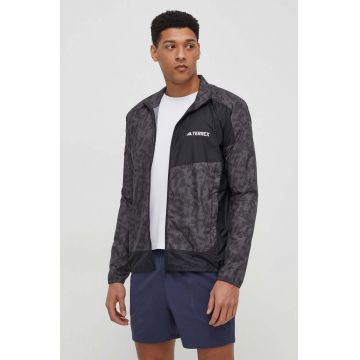 adidas TERREX geacă windbreaker TERREX TERREX culoarea maro IN6726