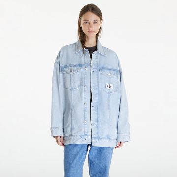 Jacheta Calvin Klein Jeans Extreme Oversize Jeans Jacket Denim Light