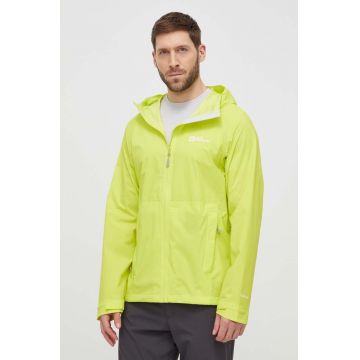 Jack Wolfskin jacheta de exterior Elsberg 2.5L culoarea galben