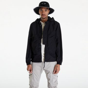Jacheta C.P. Company Flatt Nylon Goggle Overshirt Black