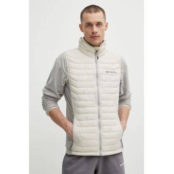 Columbia vestă sport Powder Pass culoarea bej, de tranziție 1842414